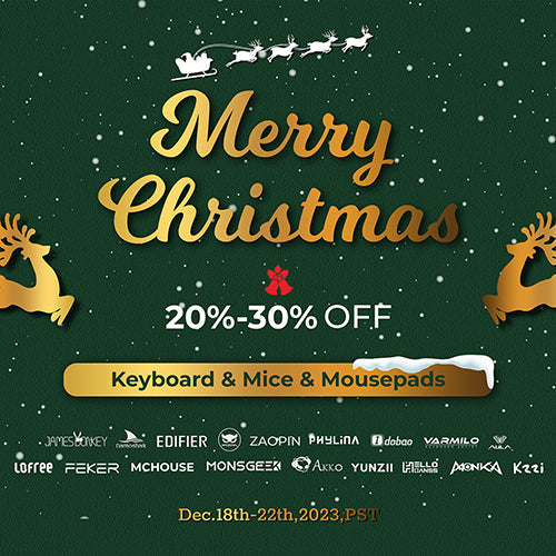 MechKeys Exciting Christmas Sale is Here: Enjoy Up to 30% Off On Your Favorite Products!!