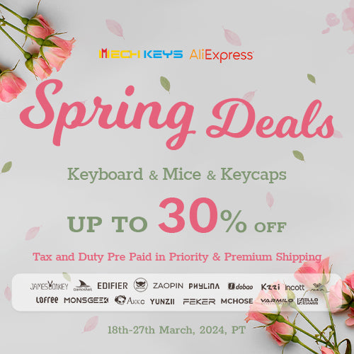 MechKeys Spring Sale 2024: Exciting Discounts & Exclusive Gifts With Up To 30% Off
