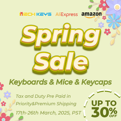 MechKeys Spring Sale 2025: Big Savings With Up to 30% Off!!
