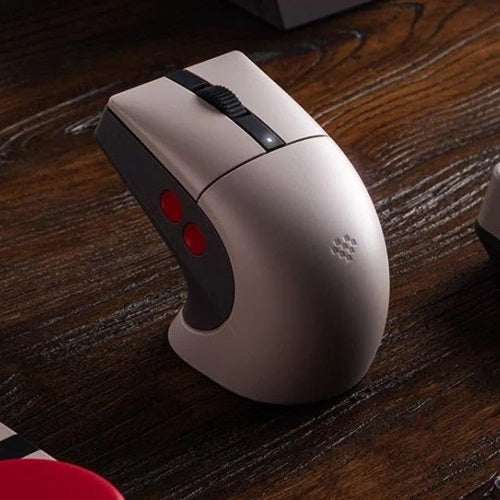 8Bitdo Unveils NES-Themed Retro R8 Mouse with Classic Console Aesthetics