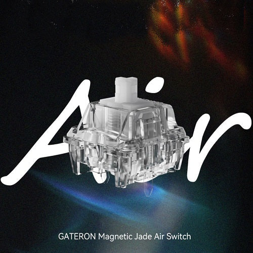 Gateron Expands Jade Series with New Transparent Jade Air Magnetic Switch