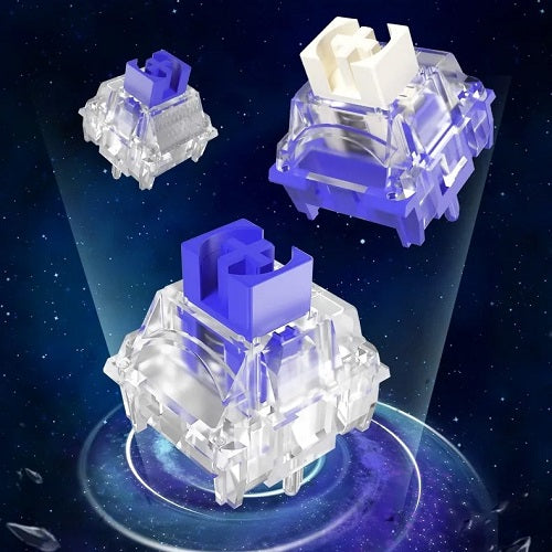 Kailh Introduces New Galaxy Series Magnetic Switches: Star and Moon Variants