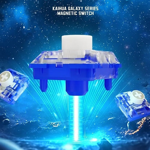 Kailh Introduces Galaxy Series Star Magnetic Mini Low-Profile Switches for Faster Input Response