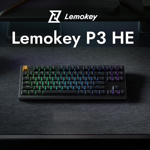 Keychron Introduces Lemokey P3 HE Magnetic Gaming Keyboard With TKL Layout