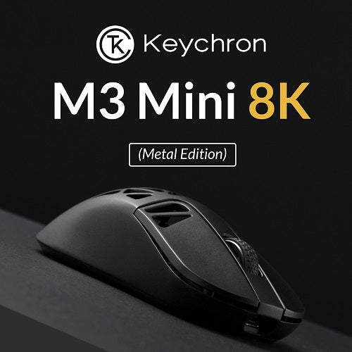 Keychron Introduces M3 Mini Wireless Mouse 8K Metal Edition with Magnesium Alloy Build