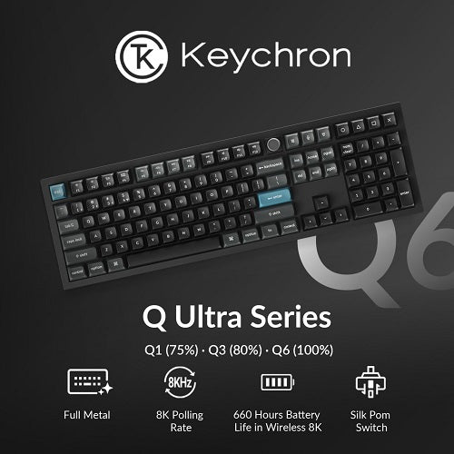 Keychron Expands Mechanical Keyboard Lineup With Q Ultra and V Ultra Series at CES 2026