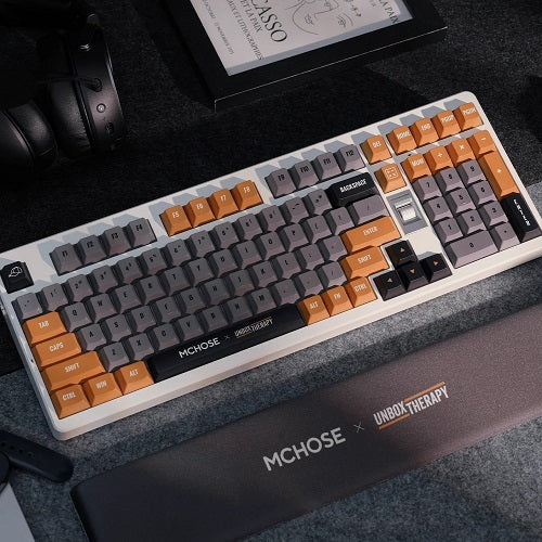 MCHOSE x Unbox Therapy Launch UT98 Tri-Mode Silent Mechanical Keyboard