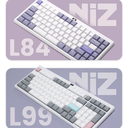 NIZ Launches L84 and L99 Low-Profile Electrostatic Capacitive Keyboards
