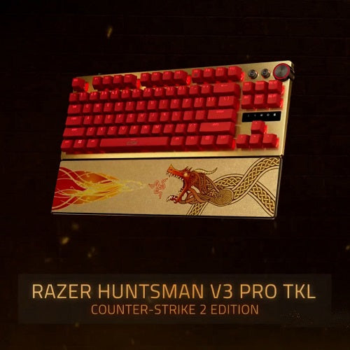 Razer Unveils Limited Edition CS2 Dragon Lore-Themed Peripherals Set