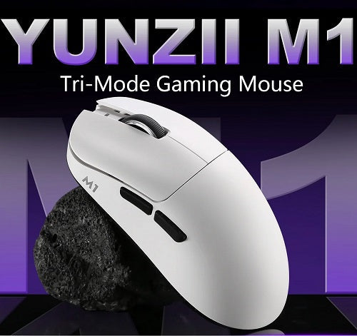 Yunzii M1 Wireless Gaming Mouse Features 60g Build and PAW3311 Sensor