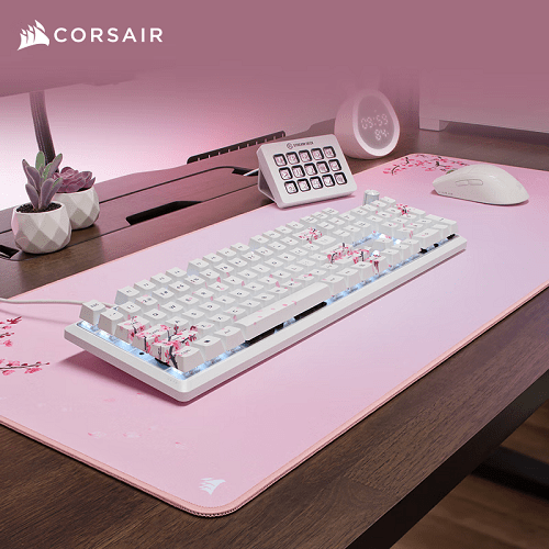 CORSAIR Launches K70 CORE SE Sakura Edition Gaming Keyboard With Magnetic Palm Rest