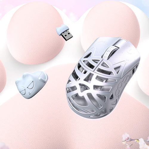 WLMOUSE Presents Beast Miao Magnesium Alloy PAW3950HS 8K Ultra-Lightweight Gaming Mouse