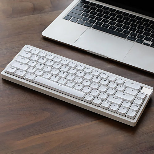 Keydous Launches AJ68 Low-Profile Gasket Mounted Three-Mode Keyboard