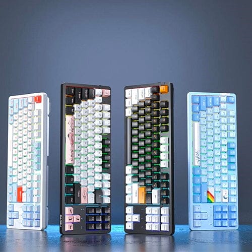 DAREU Introduces A87 Pro Mechanical Keyboard With Latest Purple Gold Switches