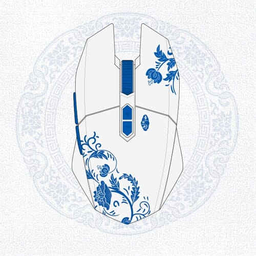 DAREU Launches Special Celadon Porcelain Edition EM910 Pro Dual-Mode Gaming Mice