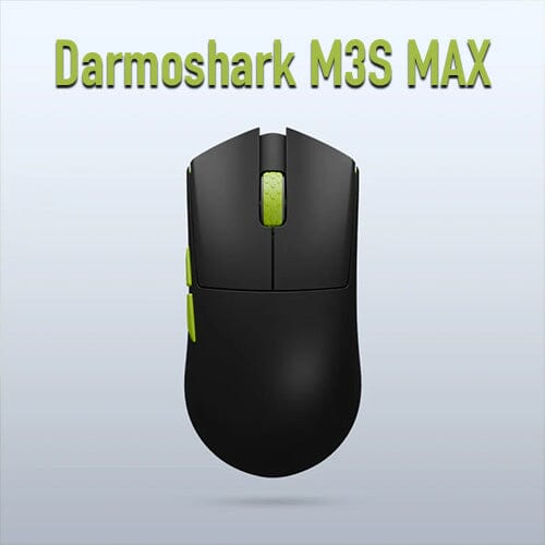 DARMOSHARK Introduces M3S Max PAW3950 Three Mode Gaming Mouse with 8K Polling Rate