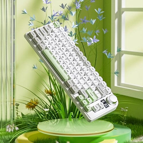 Dukharo VN80 Pro: Brand New 75% TKL Keyboard With TFT Colorful Display Screen & Multimedia Volume Knob