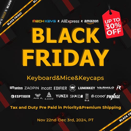 Gear Up For MechKeys Black Friday Sale : Equip Your Adventure!