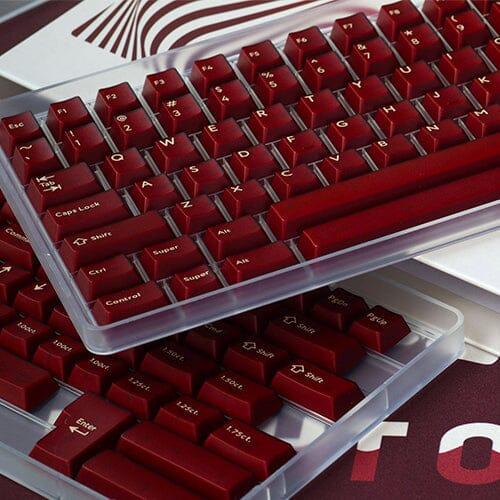 KBDFans Rim & PYGA All-New Designer Cherry Profile PBT Keycaps