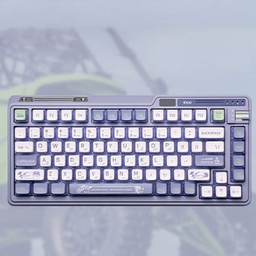 KZZI Releases All-New K75 Dazzling 75% Hot-Swappable, Three-Mode Keyboard