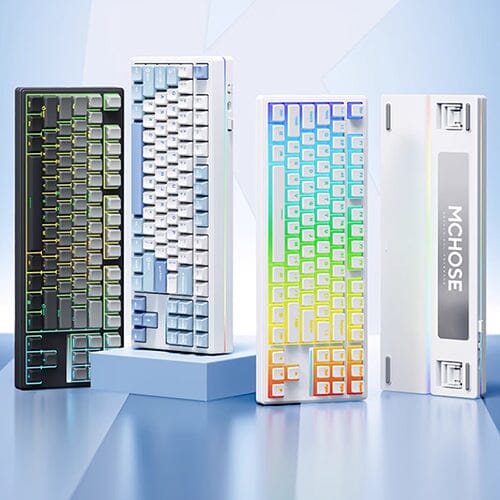 MCHOSE K87 Three-Mode Gasket Mounted RGB Keyboard
