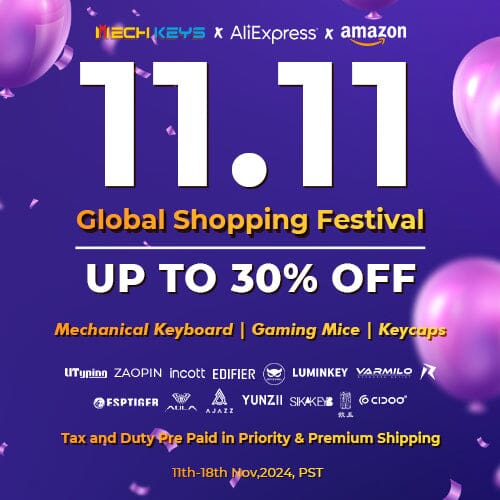 MechKeys Double 11 Sales: Enjoy Exciting Offers and Incredible Discounts During The Biggest Tech Sale Festival!!