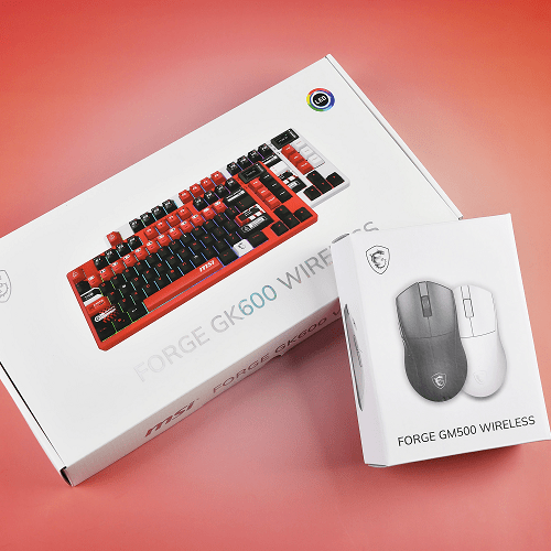 MSI Unveils FORGE GK600W Mechanical Keyboard and FORGE GM500W Gaming Mouse