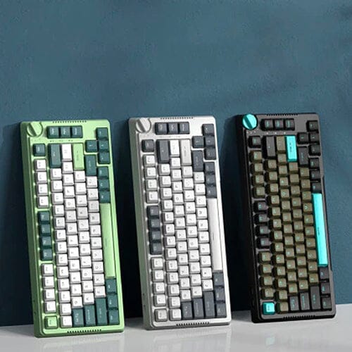 Royal Kludge H81 75% Gasket Mounted Triple Connection Mechanical Keyboard WIth Mode-Switch Knob