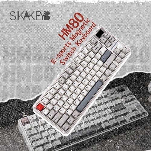 SIKAKEYB Released HM80 E-Sports Magnetic Switch Keyboard with Hall Effect Technology