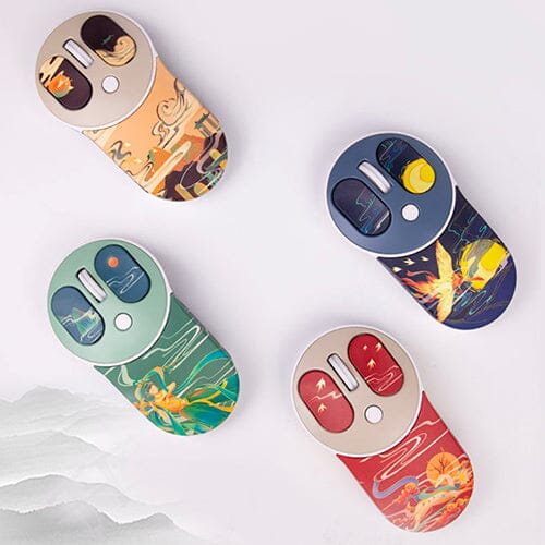 SKYLOONG 顔を変える敦煌マウス 5つの交換可能なパーツ付き