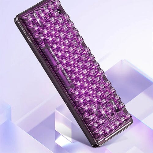 ThundeRobot K75 Three-Mode Gasket-Mounted Transparent RGB Keyboard