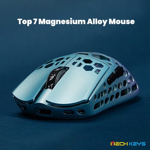 マグネシウム合金製ゲーミングマウスのトップ 7: 超軽量で頑丈なゲーミングマウス!!