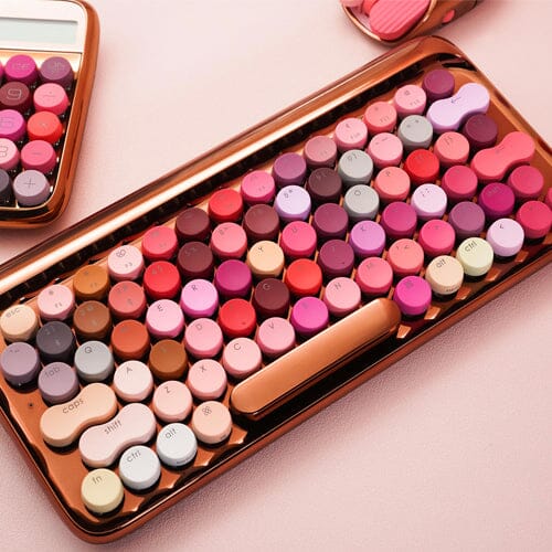 Lofree EH112S キーボードの開封: リップスティック パレット キーボード