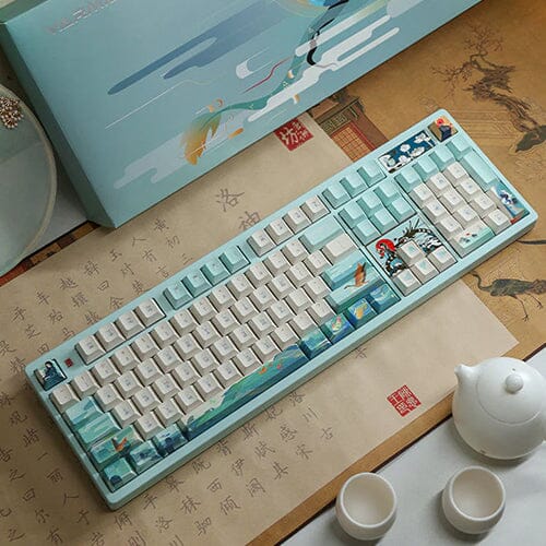 VARMILO Introduces VA100 Goddess Luo Gasket-Mounted Three-Mode Designer Keyboard