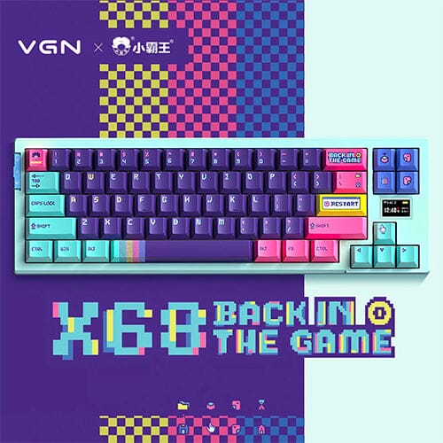 VGN x Subor X68 Three-Mode Gaming Mechanical Keyboard News