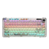 AULA F81 Gasket Hot-Swappable Transparent Mechanical Keyboard