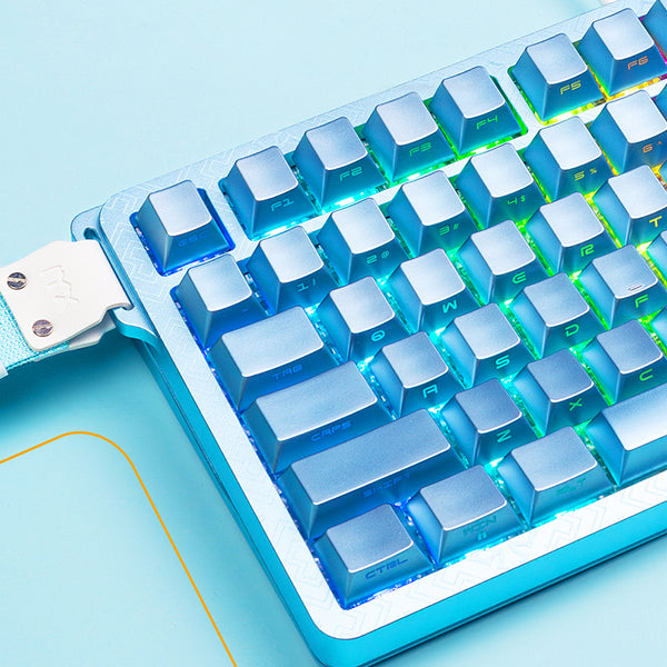 IYX Polar75 ホワイト IYX Launches POLAR75 All-Aluminium 8K Gaming Keyboard With