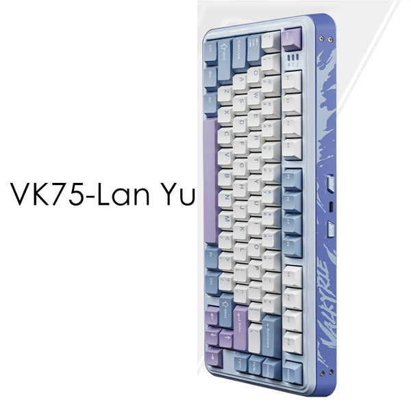 VALKYRIE VK75 Gasket Three Mode Mechanical Keyboard – mechkeysshop