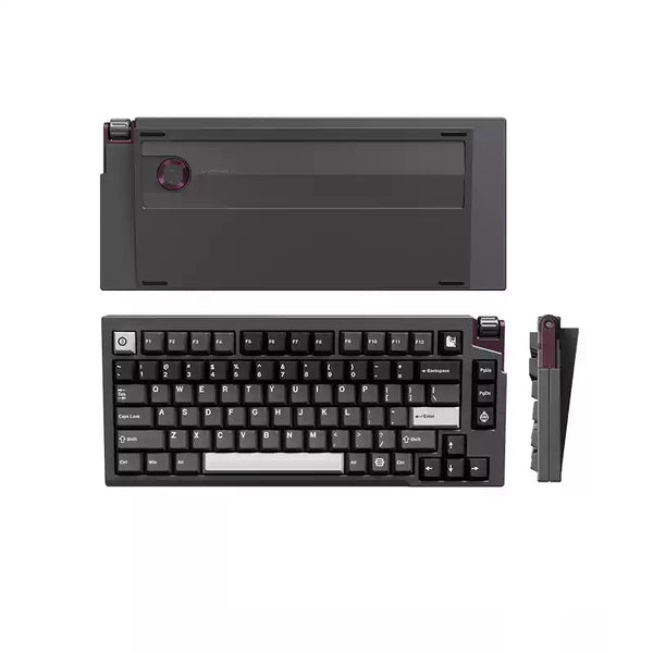 キーボード Luminkey 75 V2 Wired Carbon Black LUMINKEY75 V2 Tri-Mode Custom Mechanical Keyboard - Carbon Black