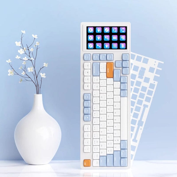 AJAZZ AKP815 Low Profile LCD Mechanical Keyboard – mechkeysshop