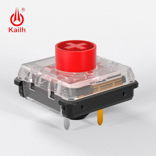 10er Pack Kailh Low-Profile-Switches (Red) – Flach, Leise & Langlebig Für Mechanische Tastaturen – 100 Mio. Betätigungen