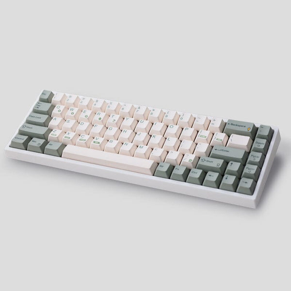 Keydous NJ68 MAX ／ キーボード US配列 ホワイト/ブラック NJ68 Pro Wireless Aluminium Alloy Mechanical Keyboard – Keydous