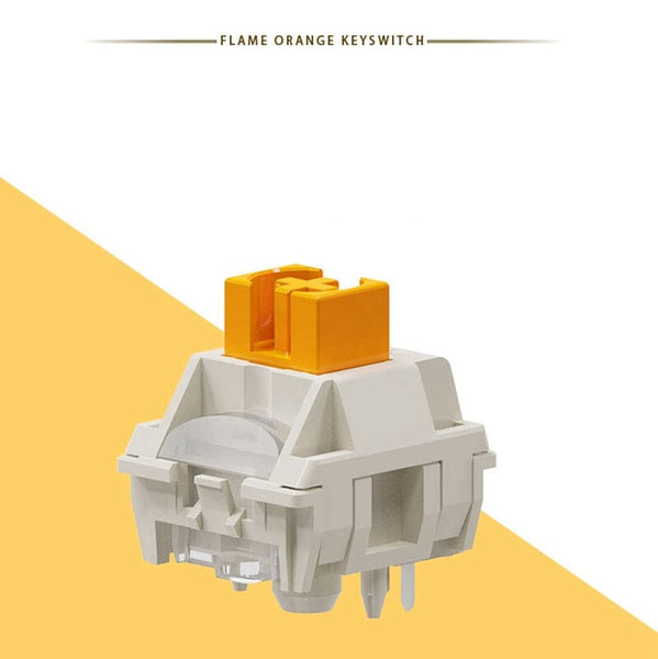 TTC Flaming Orange Mechanical Switch – mechkeysshop
