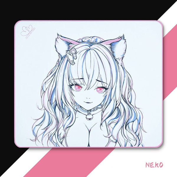【M様ご確認】　ボーダーファインアーツ・◆希少BP24【Lady Mouse】 Unusual Way Sports NEKO Poron FPS Mousepad – mechkeysshop