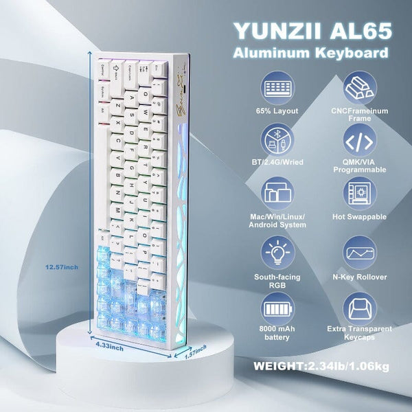 ALP アイザワ yunzii-al65-qmkvia-custom-