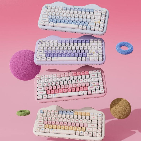 YUNZII C75 キーボード YUNZII C75 Cake Meow Wireless Mechanical Keyboard – YUNZII KEYBOARD