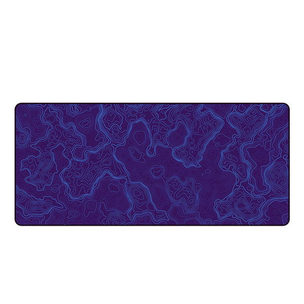 YUNZII Desk Pad Mouse Mat - White Topographic – YUNZII KEYBOARD