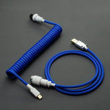 YUNZII Blue Series Custom Coiled Aviator USB Cable