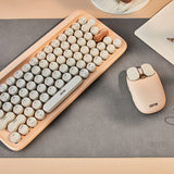 Lofree EH112S Milk Tea 79 Keys ABS Mechanical Keyboard
