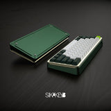 SIKAKEYB SK1 Mountain City Aluminum/Transparent 61keys Keyboard Kit